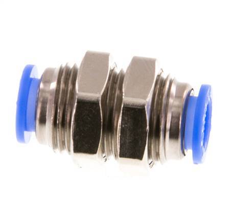 6mm Messing/PBT Insteekfitting Schotdoorvoer Compact Ontwerp NBR [2 Stuks]