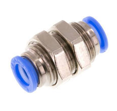 6mm Messing/PBT Insteekfitting Schotdoorvoer Compact Ontwerp NBR [2 Stuks]