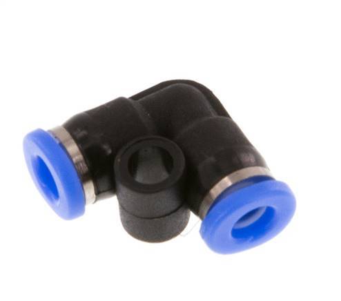 3mm 90 graden L-verbinding PBT Insteekfitting Compact Ontwerp NBR [2 Stuks]