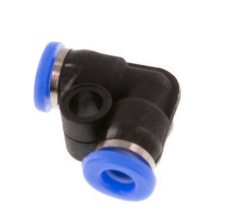 3mm 90 graden L-verbinding PBT Insteekfitting Compact Ontwerp NBR [2 Stuks]