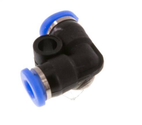 3mm 90 graden L-verbinding PBT Insteekfitting Compact Ontwerp NBR [2 Stuks]