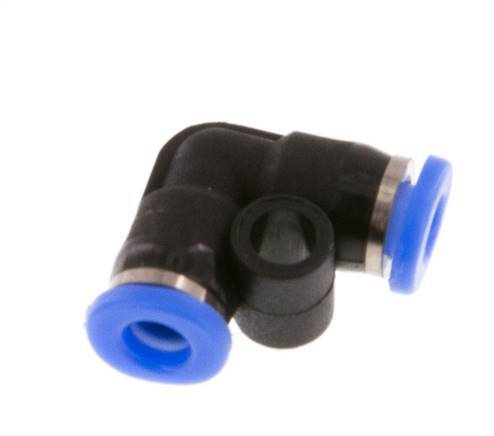 3mm 90 graden L-verbinding PBT Insteekfitting Compact Ontwerp NBR [2 Stuks]