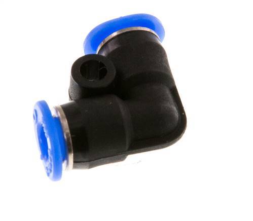 4mm 90 graden L-verbinding PBT Insteekfitting Compact Ontwerp NBR [2 Stuks]