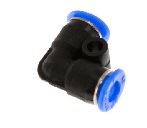4mm 90 graden L-verbinding PBT Insteekfitting Compact Ontwerp NBR [2 Stuks]