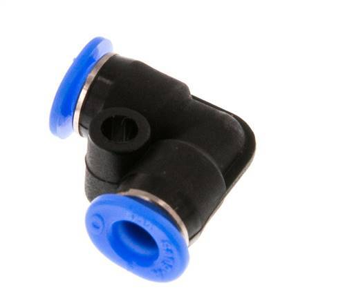 4mm 90 graden L-verbinding PBT Insteekfitting Compact Ontwerp NBR [2 Stuks]