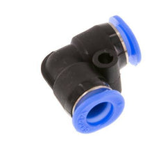 6mm 90 graden L-verbinding PBT Insteekfitting Compact Ontwerp NBR [2 Stuks]