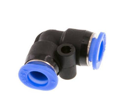 6mm 90 graden L-verbinding PBT Insteekfitting Compact Ontwerp NBR [2 Stuks]