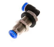3mm 90 graden L-verbinding Staal/PBT Insteekfitting Schotdoorvoer Compact Ontwerp NBR [2 Stuks]
