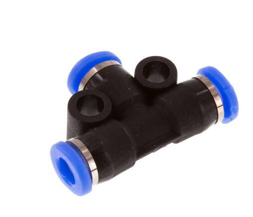 3mm T-koppeling PBT Insteekfitting Compact Ontwerp NBR [2 Stuks]