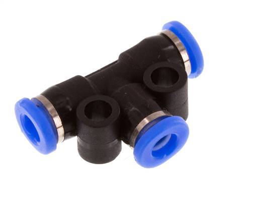 3mm T-koppeling PBT Insteekfitting Compact Ontwerp NBR [2 Stuks]