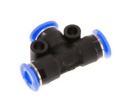 4mm T-koppeling PBT Insteekfitting Compact Ontwerp NBR [2 Stuks]