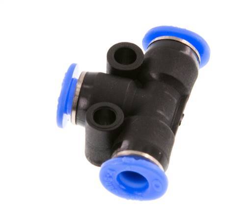 4mm T-koppeling PBT Insteekfitting Compact Ontwerp NBR [2 Stuks]