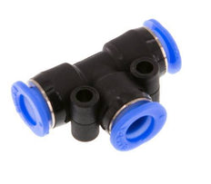 6mm T-koppeling PBT Insteekfitting Compact Ontwerp NBR [2 Stuks]