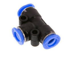 6mm T-koppeling PBT Insteekfitting Compact Ontwerp NBR [2 Stuks]