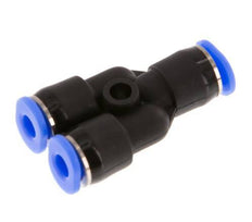 3mm Y-koppeling PBT Insteekfitting Compact Ontwerp NBR [2 Stuks]