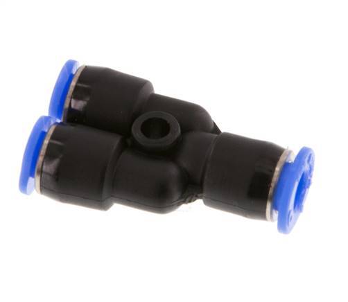 3mm x 4mm Y-koppeling PBT Insteekfitting Compact Ontwerp NBR [2 Stuks]