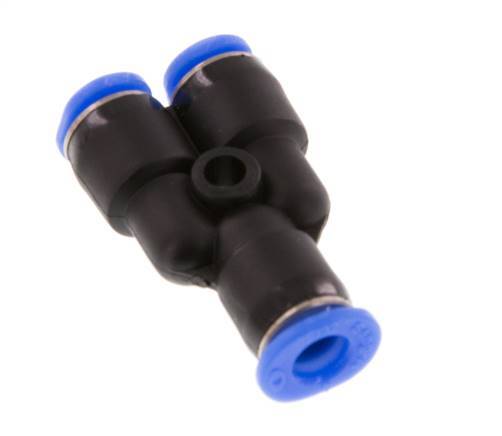 3mm x 4mm Y-koppeling PBT Insteekfitting Compact Ontwerp NBR [2 Stuks]