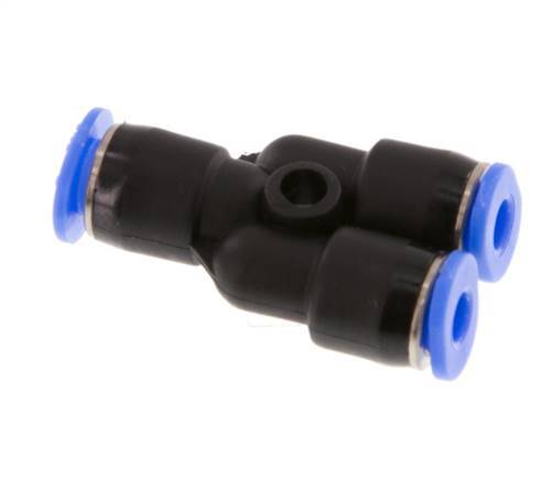 3mm x 4mm Y-koppeling PBT Insteekfitting Compact Ontwerp NBR [2 Stuks]