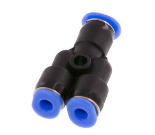 3mm x 4mm Y-koppeling PBT Insteekfitting Compact Ontwerp NBR [2 Stuks]