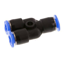 4mm Y Push-in Fitting PBT NBR Compact Design [2 Pieces]