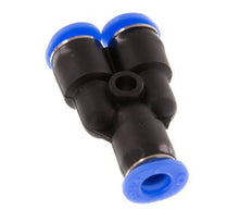 4mm Y Push-in Fitting PBT NBR Compact Design [2 Pieces]