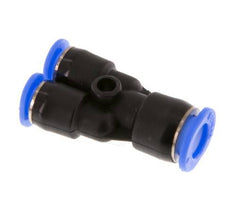 4mm x 6mm Y-koppeling PBT Insteekfitting Compact Ontwerp NBR [2 Stuks]