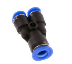 4mm x 6mm Y-koppeling PBT Insteekfitting Compact Ontwerp NBR [2 Stuks]