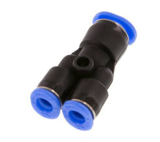 4mm x 6mm Y-koppeling PBT Insteekfitting Compact Ontwerp NBR [2 Stuks]