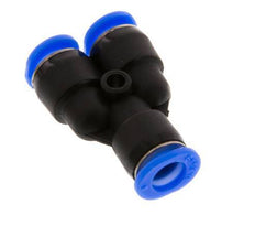 6mm Y Push-in Fitting PBT NBR Compact Design [2 Pieces]