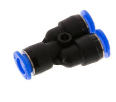 6mm Y Push-in Fitting PBT NBR Compact Design [2 Pieces]