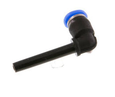 3mm x 3mm 90 graden L-verbinding PBT Insteekfitting Plug Compact Ontwerp NBR [2 Stuks]