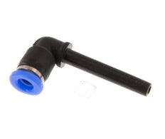 3mm x 3mm 90 graden L-verbinding PBT Insteekfitting Plug Compact Ontwerp NBR [2 Stuks]
