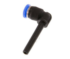 3mm x 3mm 90 graden L-verbinding PBT Insteekfitting Plug Compact Ontwerp NBR [2 Stuks]