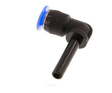4mm x 4mm 90 graden L-verbinding PBT Insteekfitting Plug Compact Ontwerp NBR [2 Stuks]