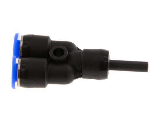 3mm x 3mm Y-koppeling PBT Insteekfitting Plug Compact Ontwerp NBR [2 Stuks]