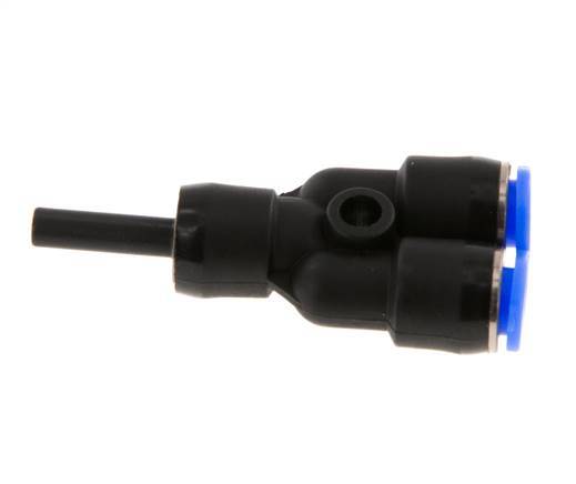 3mm x 3mm Y-koppeling PBT Insteekfitting Plug Compact Ontwerp NBR [2 Stuks]