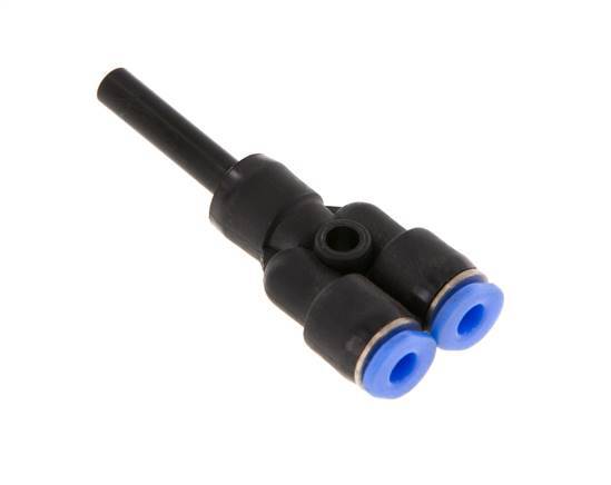 3mm x 4mm Y-koppeling PBT Insteekfitting Plug Compact Ontwerp NBR [2 Stuks]