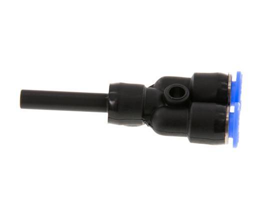 4mm x 4mm Y-koppeling PBT Insteekfitting Plug Compact Ontwerp NBR [2 Stuks]