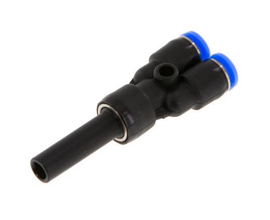 4mm x 6mm Y-koppeling PBT Insteekfitting Plug Compact Ontwerp NBR [2 Stuks]