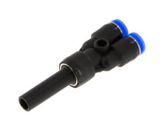 4mm x 6mm Y-koppeling PBT Insteekfitting Plug Compact Ontwerp NBR [2 Stuks]