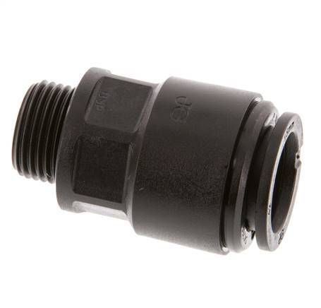15mm x G3/8'' POM Insteekfitting Buitendraad NBR [2 Stuks]