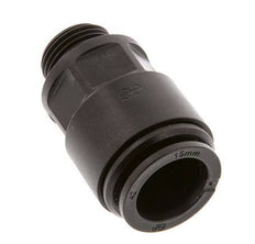 15mm x G3/8'' POM Insteekfitting Buitendraad NBR [2 Stuks]