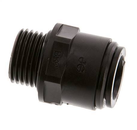 15mm x G1/2'' POM Insteekfitting Buitendraad NBR