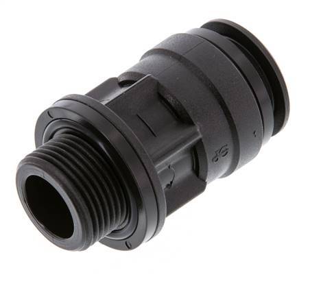 22mm x G3/4'' POM Insteekfitting Buitendraad NBR