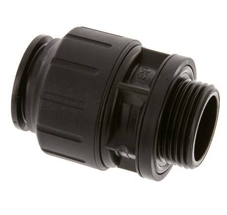 28mm x G1'' POM Insteekfitting Buitendraad NBR