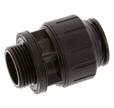 28mm x G1'' POM Insteekfitting Buitendraad NBR