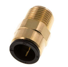 15mm x R1/2'' Messing/POM Insteekfitting Buitendraad NBR