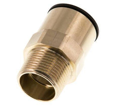 22mm x R3/4'' Messing/POM Insteekfitting Buitendraad NBR