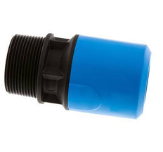 32mm x R1 1/2'' PA/POM Insteekfitting Buitendraad NBR