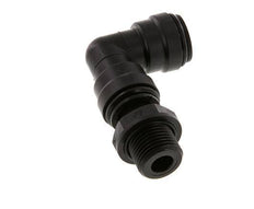 15mm x G1/2'' 90 graden L-verbinding POM Insteekfitting Buitendraad Draaibaar NBR